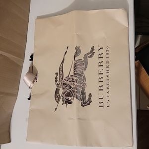 Burberry paper bag